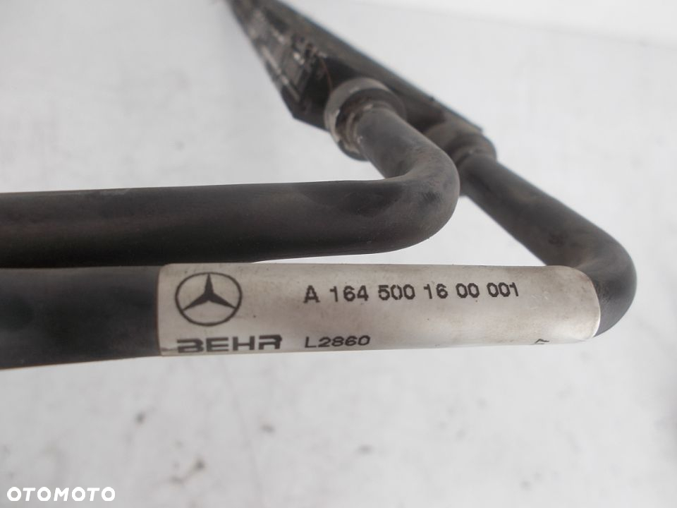 Chłodnica wentylator ML W164 420cdi przewód powietrza oleju - 19