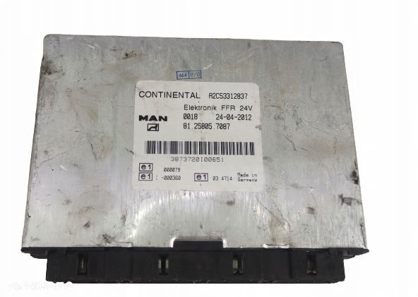 STEROWNIK FFR MAN TGX TGL TGA TGM 81258057087 - 4