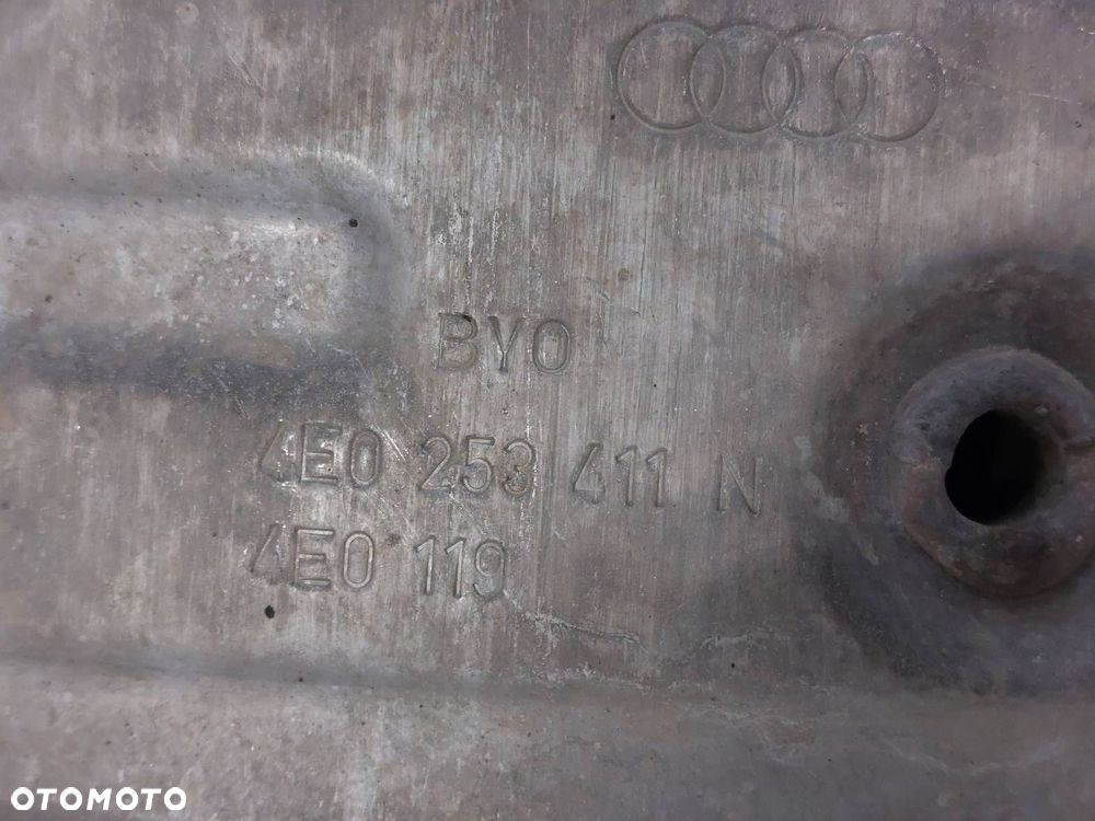 TŁUMIK WYDECH KOŃCOWY + ŚRODKOWY PRZEPUSTNICA AUDI A8 D3 4.2 V8 4E0253612L - 9