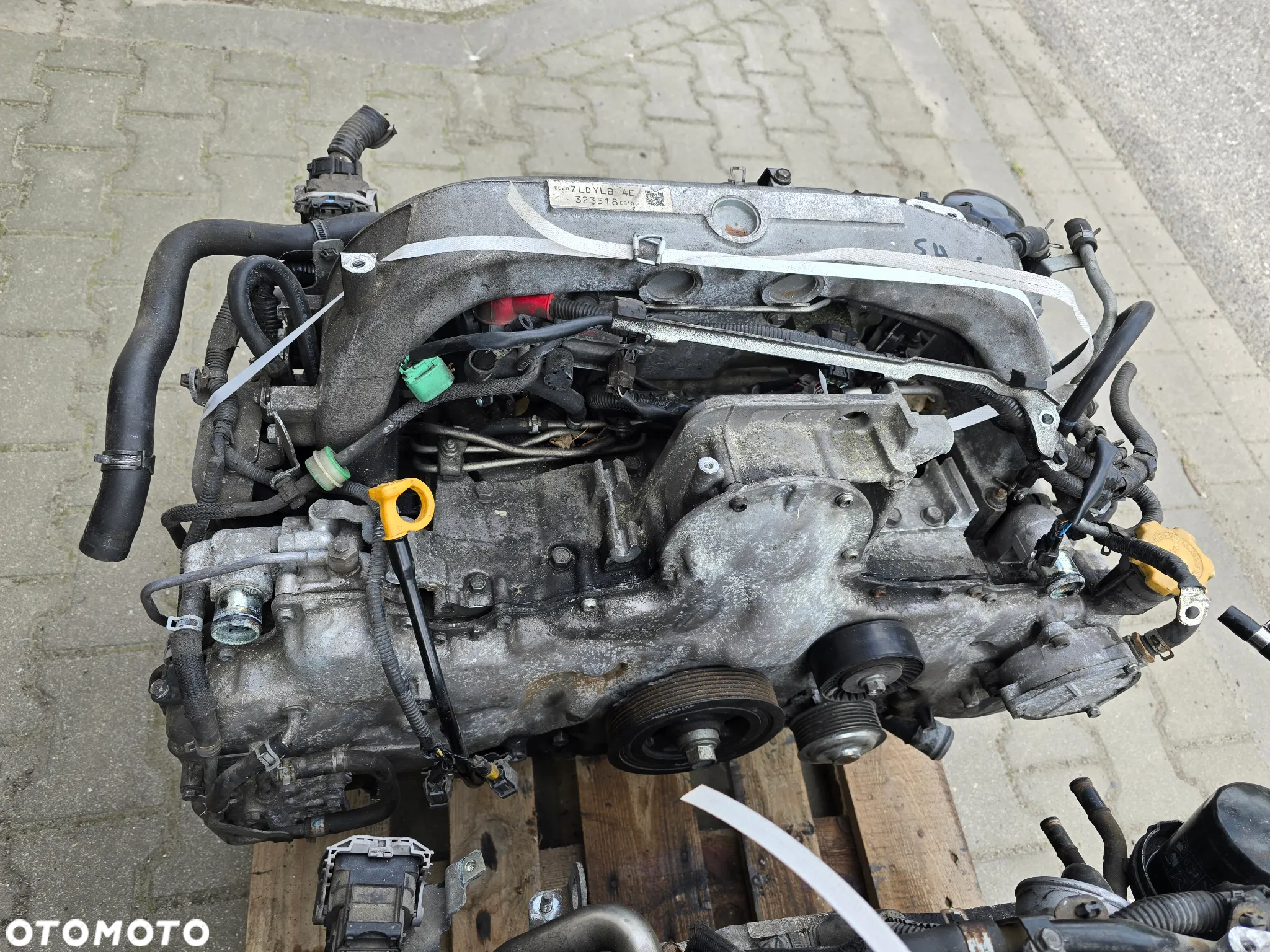 Subaru Forester Outback impreza legacy silnik 2.0 diesel EE20Z boxer - 11