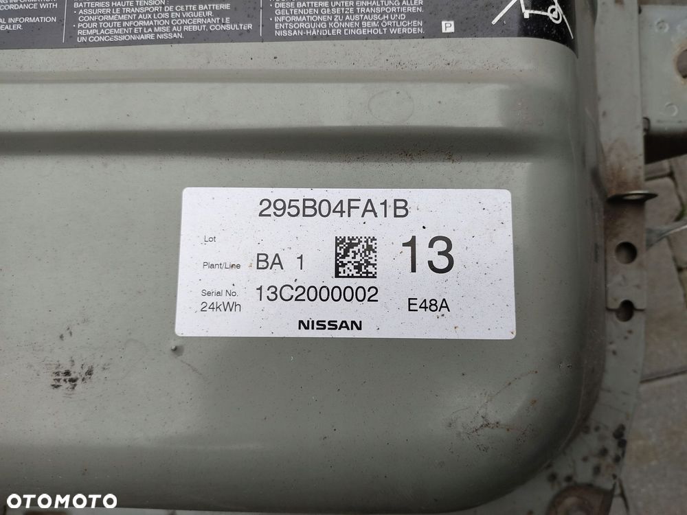 bateria trakcyjna akumulator nissan nv200 e-nv200 295b04fa1b 24 kwh 2014-21 - 8