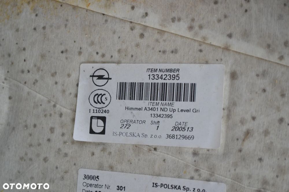 OPEL ASTRA J IV GTC PODSUFITKA JASNA 13342395 POMORSKIE - 5