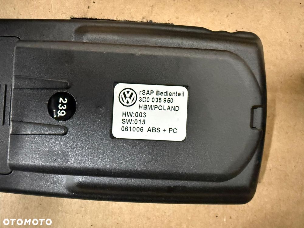 VW PHAETON LIFT 10-15 TELEFON MODUŁ BLUETOOTH 3D0035705A 3W7035385H 3D00357 - 6
