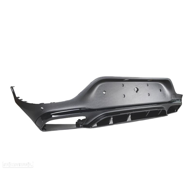 DIFUSOR MERCEDES GLC C253 COUPE AMG 20- LOOK GLC63 PRETO - 5