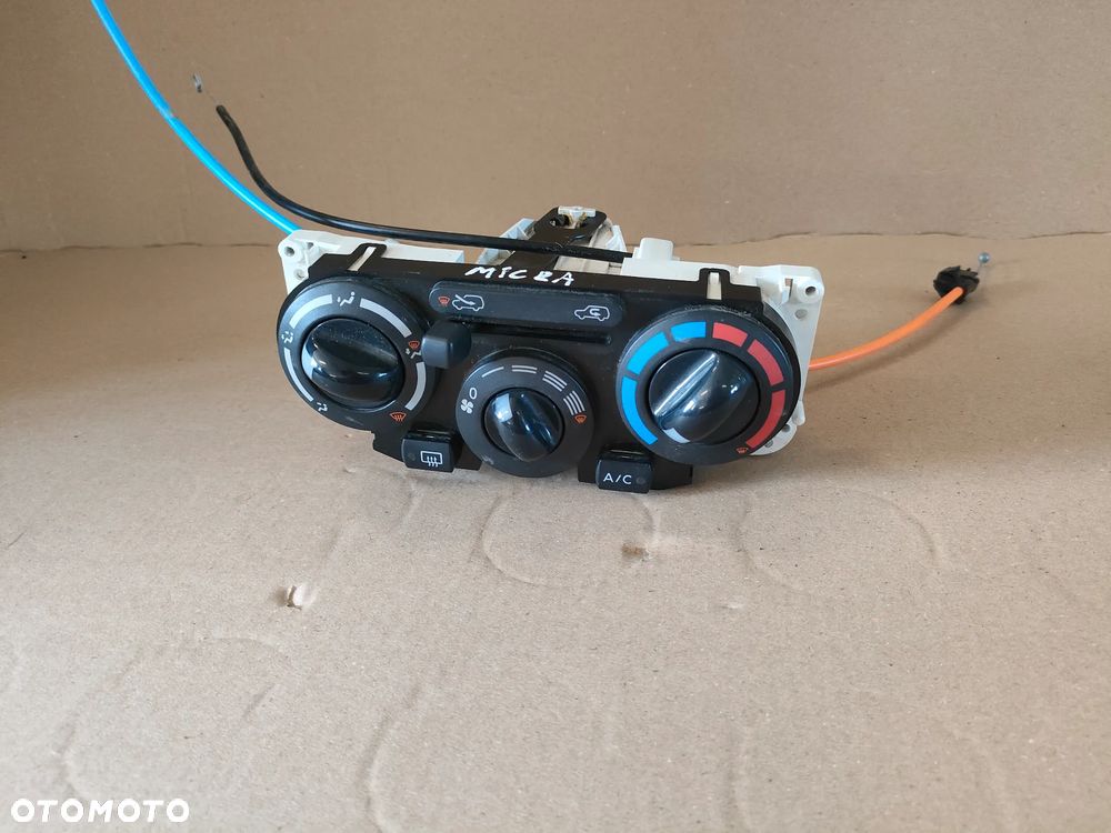 Nissan Micra k12 lift 1.2 PANEL STEROWANIA NAWIEWU - 6