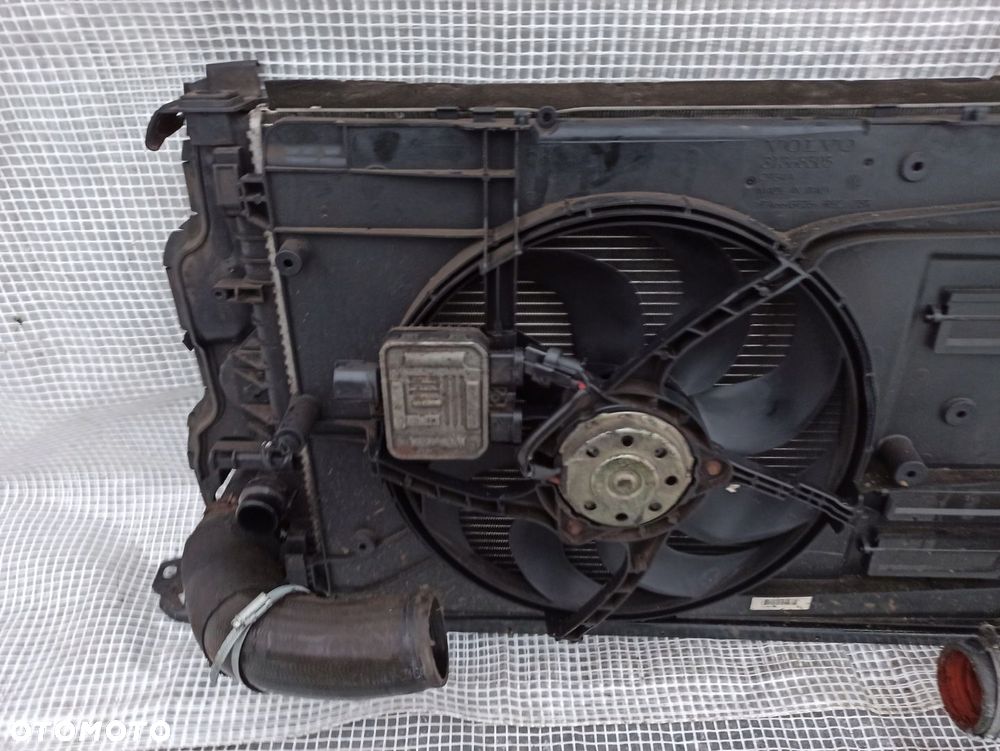 VOLVO S60 II V60 2.0D D4 190PS KOMPLET CHŁODNIC WENTYLATOR WODA INTERCOOLER - 6