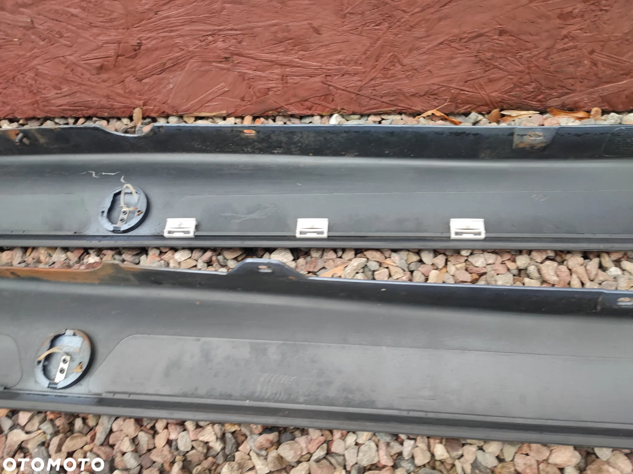BMW E36 SEDAN / TOURING / COUPE / CABRIO ORYGINALNE NAKŁADKI NA PROGI LEWA / PRAWA POLIFT + ZAŚLEPKI DO MALOWANIA O NR. 51 71 9 067 380 / 51 71 9 067 381 / 51 71 8 190 707 / 51 71 8 190 708 OEM W BARDZO DOBRYM STANIE - 20
