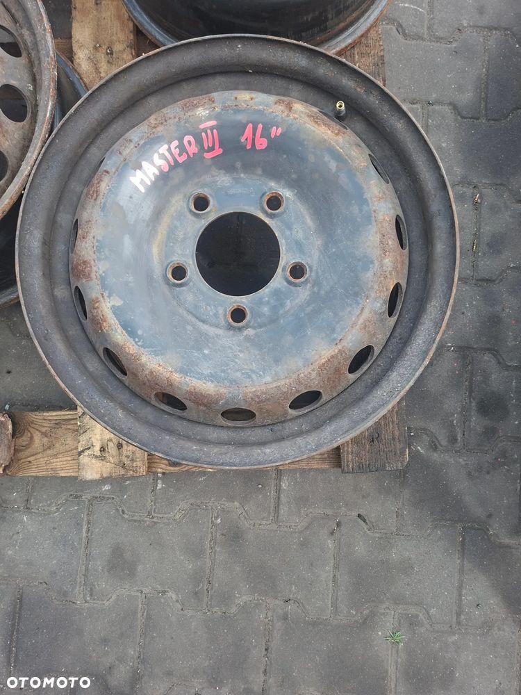 Felga stalowa Master III Movano B 10- 16" - 2