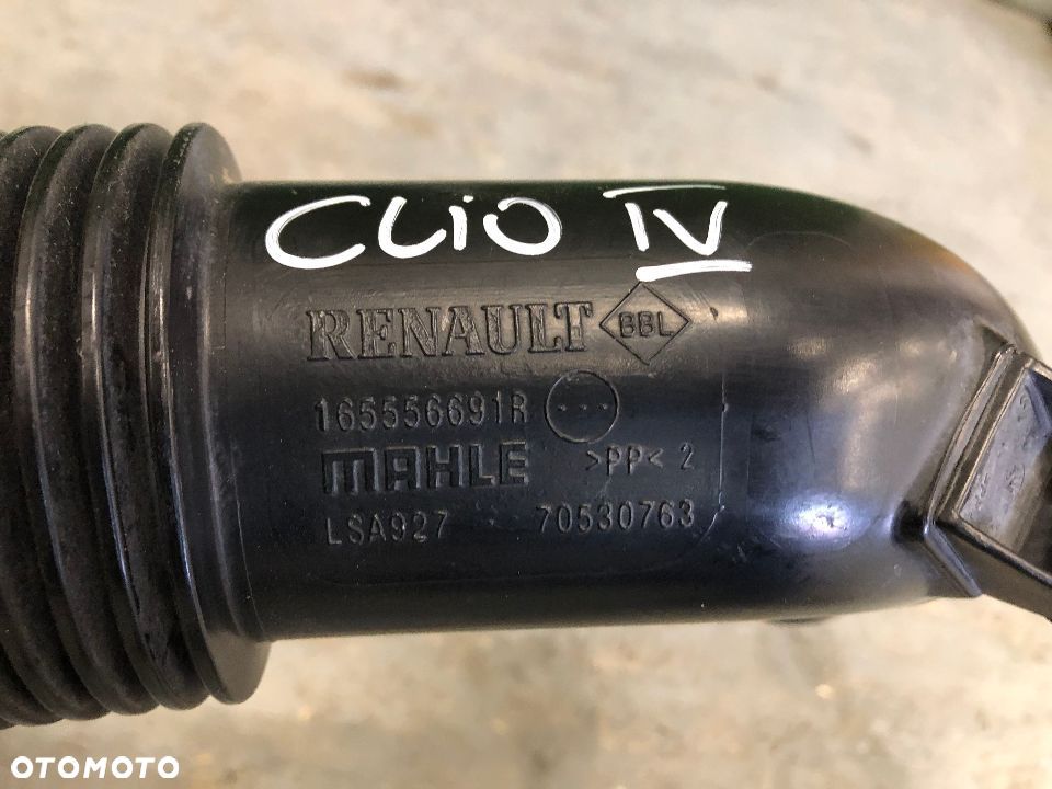 RENAULT CLIO IV 2012-2020 RURA WĄŻ PRZEWÓD POWIETRZA 165556691R - 3