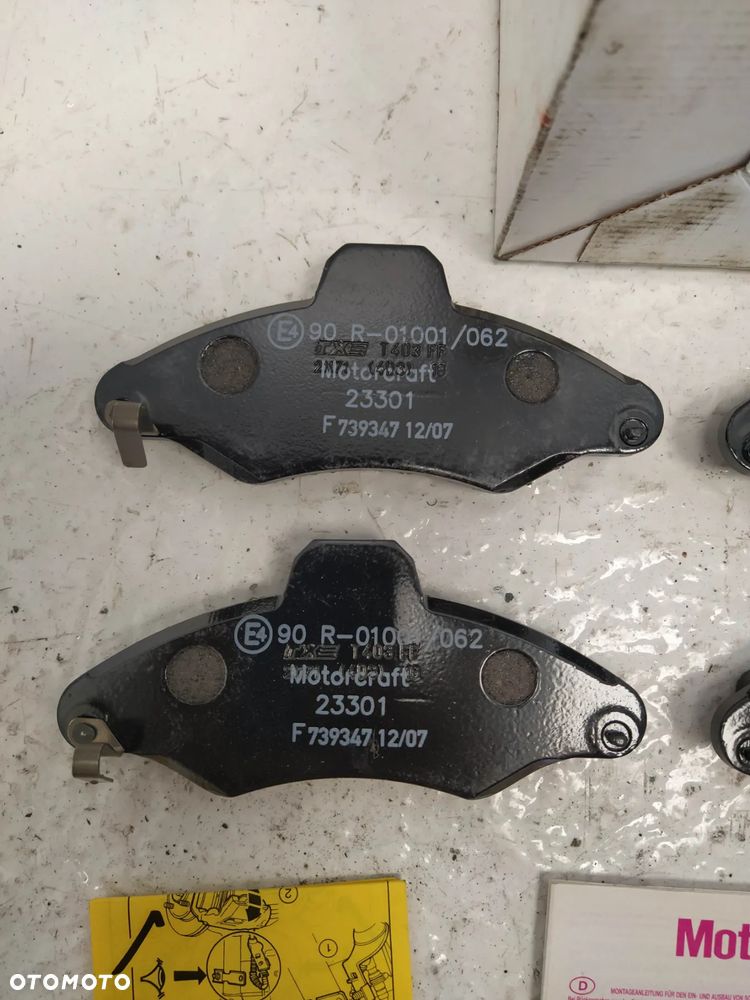 FORD ESCORT V KLOCKI HAMULCOWE PRZÓD PRZEDNIE NOWY ORYGINAŁ - 5