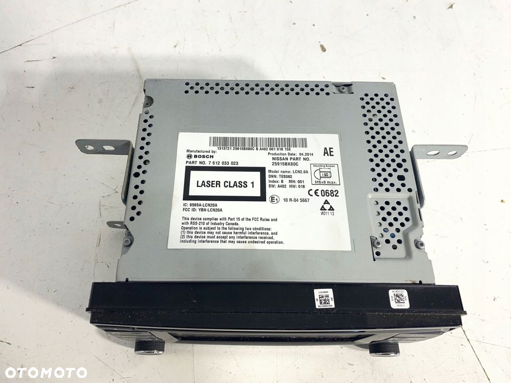 radio nawigacja nissan note ii e12 eu - 4