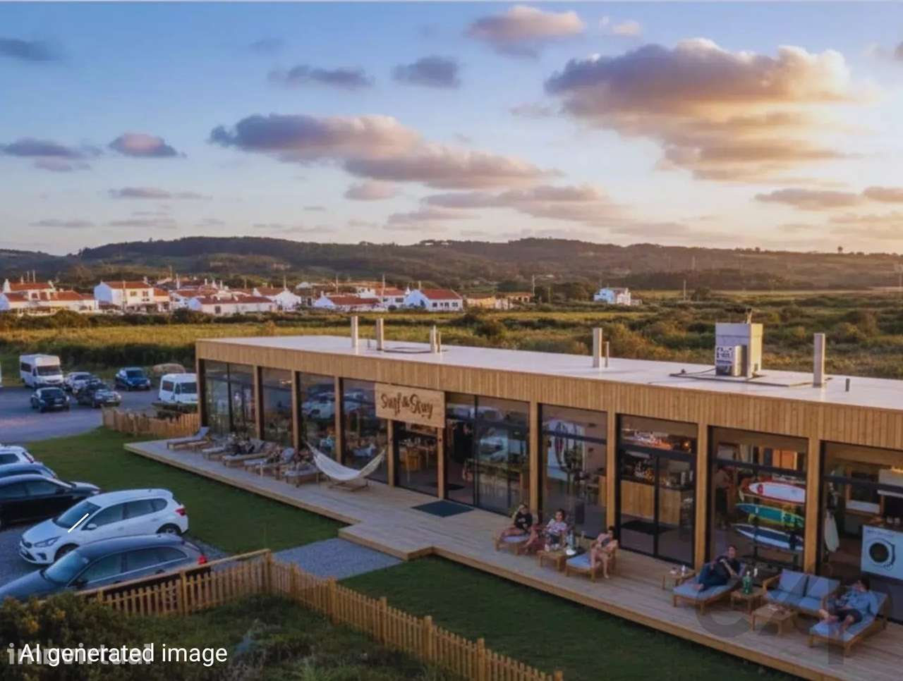 Projeto Aprovado de Surf-Hospitality + Residência Privada | a 3 km da - Grande imagem: 3/9