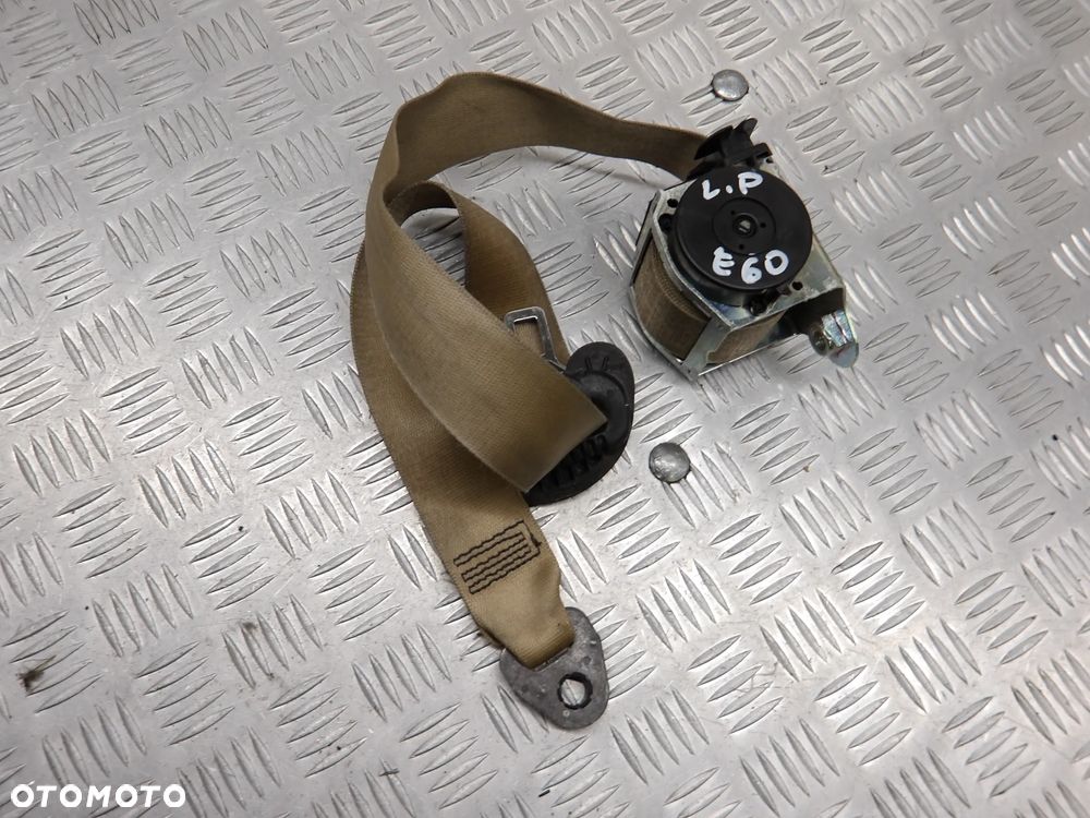 BMW E60 LIFT 07-10 PAS BEZPIECZEŃSTWA PRAWY LEWY PRZÓD TYŁ ŚRODEK 601629600D - 4