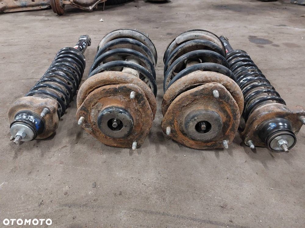 AMORTYZATOR + SPRĘŻYNA TYŁ + PRZÓD KOMPLET MITSUBISHI SPACE STAR I LIFT - 2
