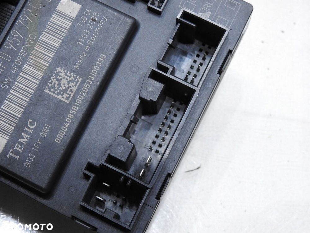 MODUŁ STEROWNIK DRZWI AUDI A6 C6 4F0959792C - 6