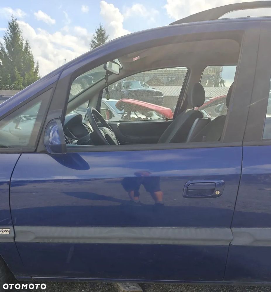 OPEL ZAFIRA A LIFT 03r DRZWI LEWY PRZÓD PRZEDNIE GOŁE Z21B - 1