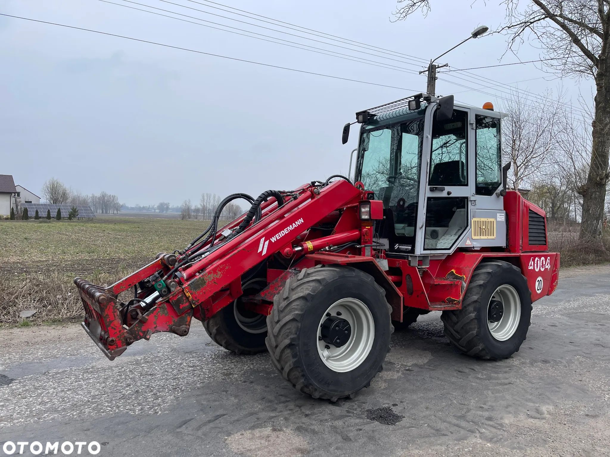 Weidemann Ładowarka przegubowa teleskopowa Weidemann 4004 łamana w połowie 2007 Rok - 1