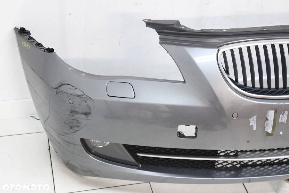 BMW 5 E60 E61 LIFT 2007R- ZDERZAK PRZÓD PRZEDNI PDC XENON A52 - KOD LAKIERU - 5