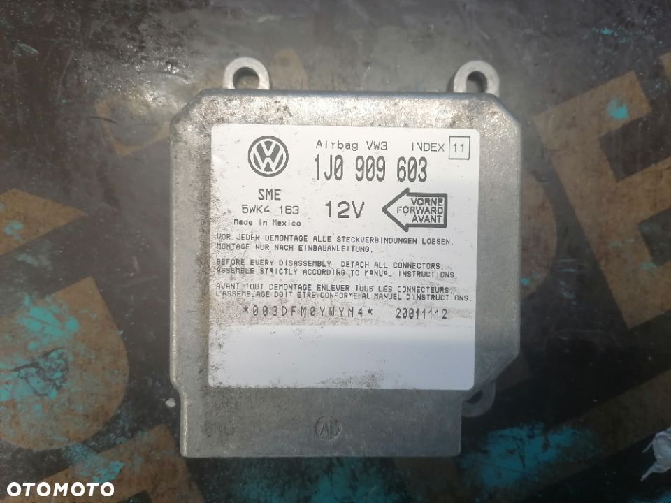 Sterownik Moduł Air-Bag Poduszek Siemens Audi VW Seat Skoda - 1