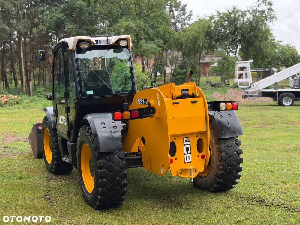 JCB 531-70 Turbo Powershift Ładowarka teleskopowa Widły łyżka - 7