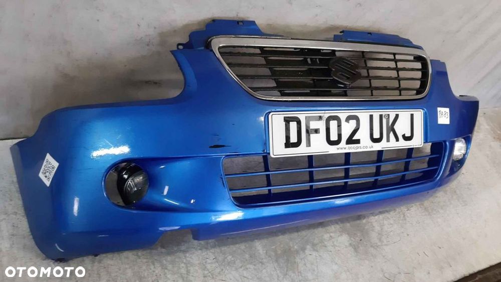 ^ ZDERZAK PRZÓD PRZEDNI DO SUZUKI WAGON R + NIEBIESKI HALOGENY - 4