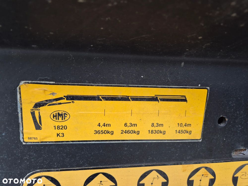 Mercedes-Benz ACTROS 2543 6X2 + HMF 1820 - 19