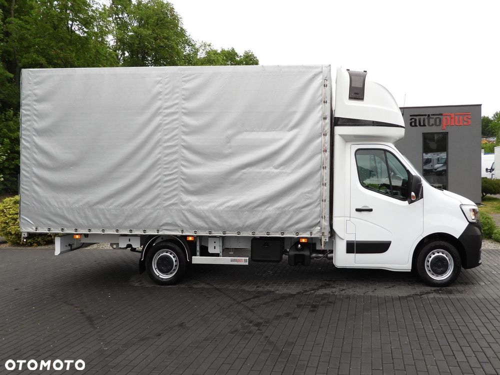 Renault MASTER PLANDEKA 10 PALET WEBASTO TEMPOMAT LEDY PNEUMATYKA KLIMATYZACJA  165KM - 8