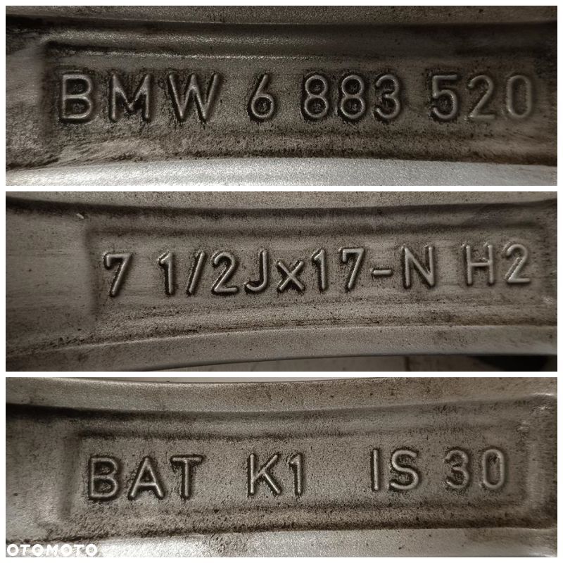 Alufelgi 5x112 17 BMW 3 G20 G21 6883520 4szt (F9240) - 7