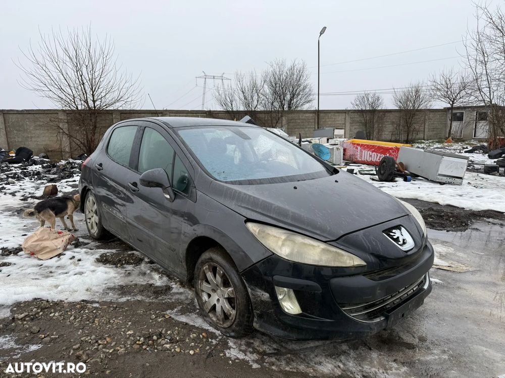 Dezmembrez Peugeot 307 negru 2007 1,6 HDI - 1