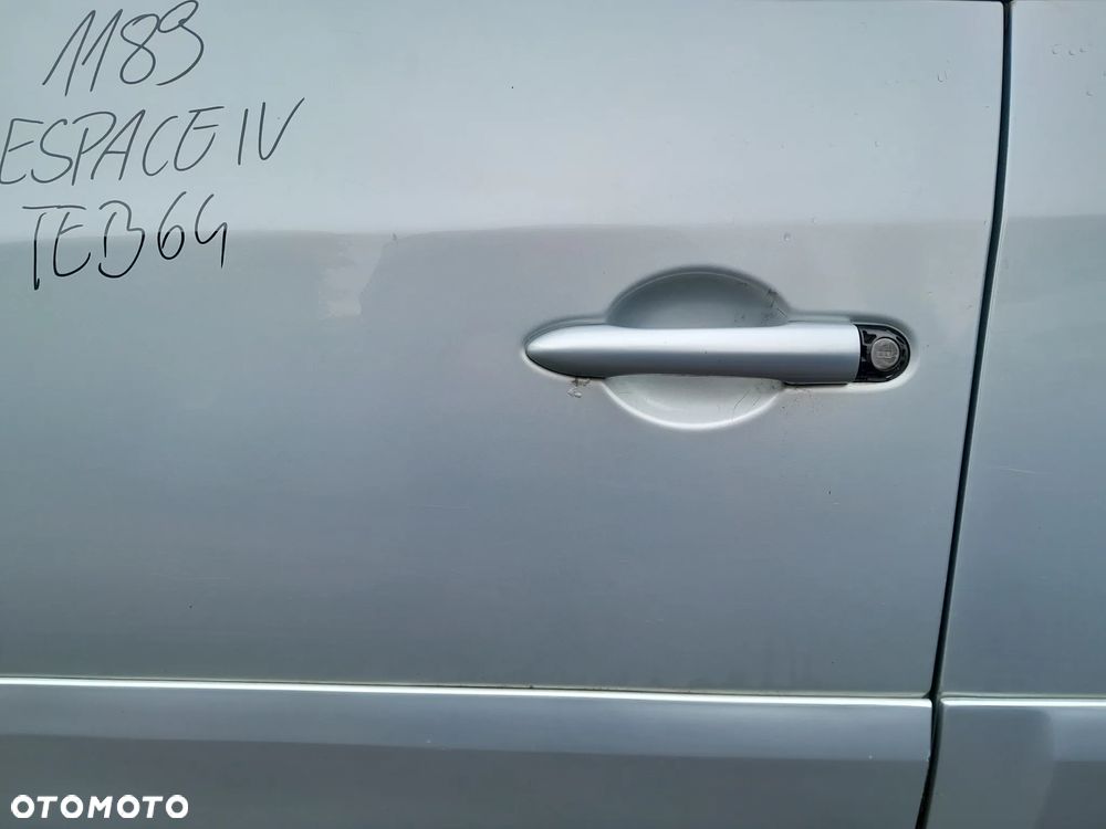 RENAULT ESPACE IV DRZWI LEWE PRZEDNIE LEWY PRZÓD KOLOR: TEB64 - 3