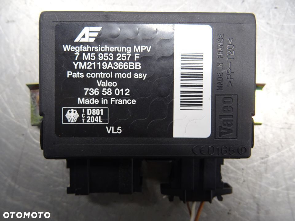 FORD GALAXY MK1 LIFT 1.9TDI STACYJKA KLUCZYK 7M5953257F - 3