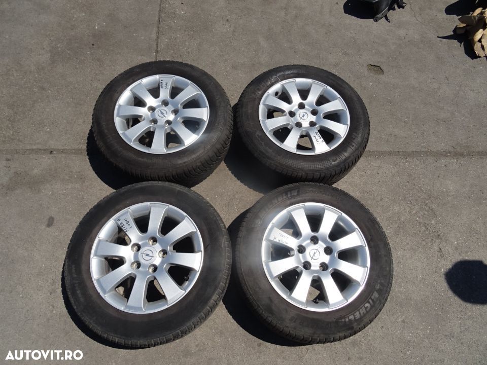 Vand Jante aliaj cu Cauciucuri Opel Astra H 195/65 R15 din 2010 6.5Jx15H2 ET35 - 1