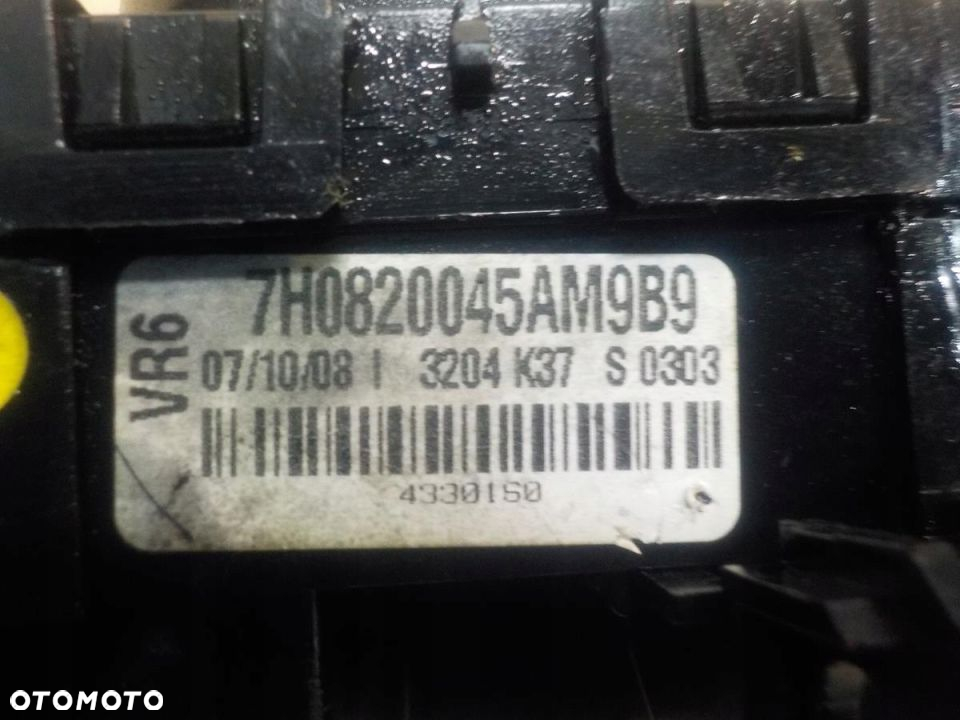 VW T5 PANEL OGRZEWANIA NAWIEWU AC 7H0820045AM9B9 - 2