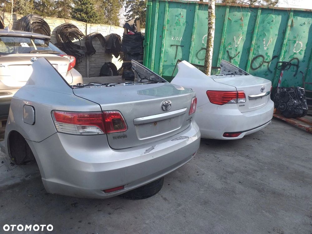 Toyota Avensis T27 KOMBI kompletny tył zderzak klapa lampa ćwiartka pas - 9