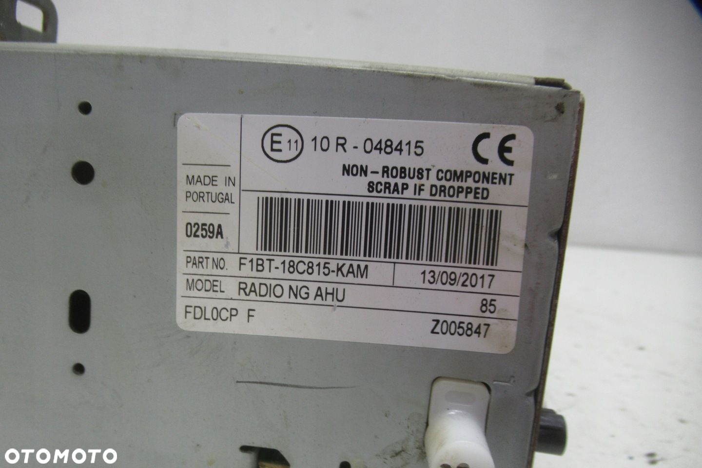 FORD FOCUS MK3 FL 17R KOMBI RADIO NAWIGACJA F1BT-18C815-KAM - 3