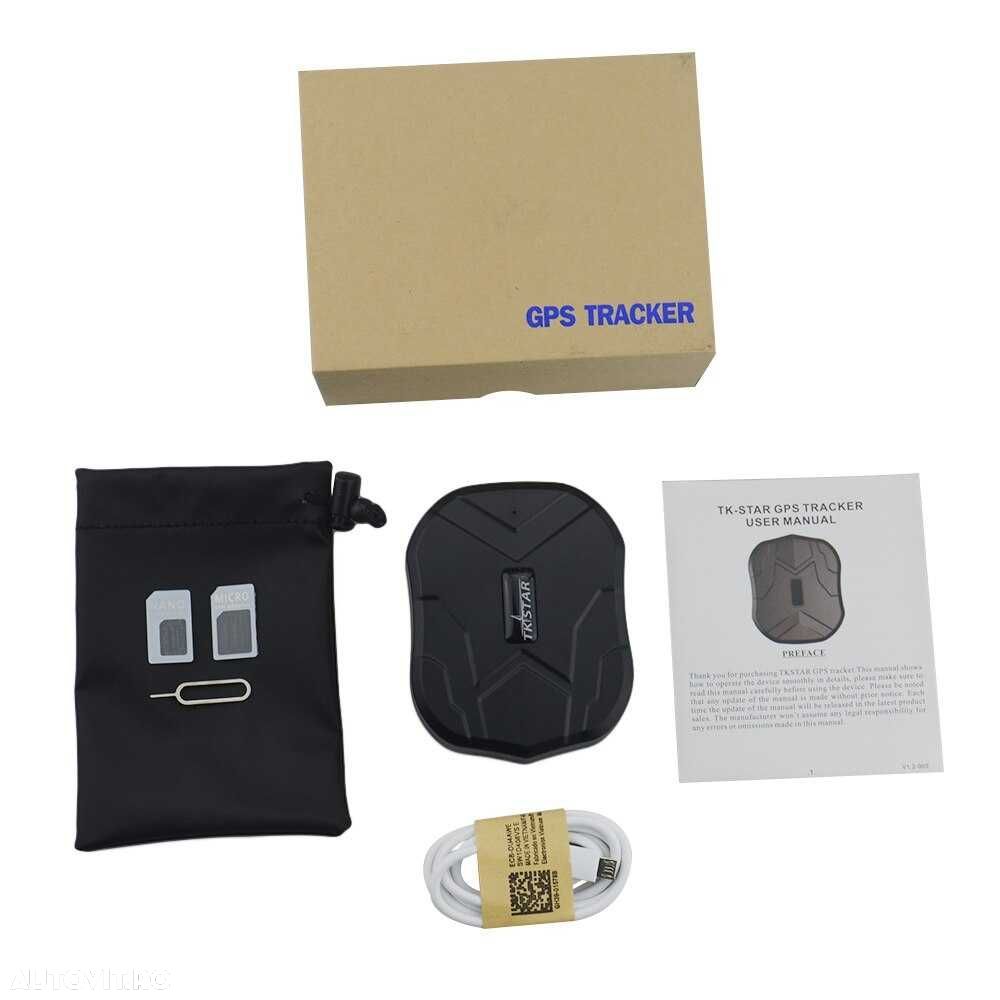 GPS Traker TK905 Auto Alarma Miscare Urmarire, Localizare, 5000 mAh - 2