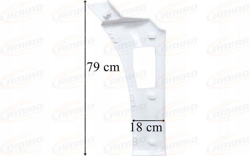 MAN TGX TG3 OSŁONA BŁOTNIKA PRAWA TYŁ Z OTWOREM - 2