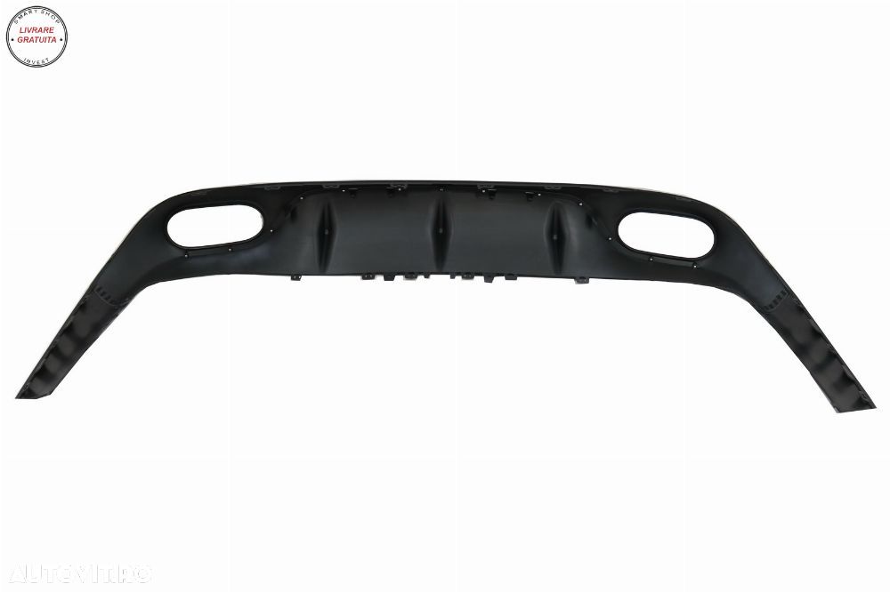 Difuzor Bara Spate cu Grila Centrala Mercedes E-Class C238 AMG Sport Line (2016+) - livrare gratuita - 5