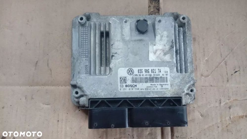 KOMPUTER SILNIKA VW EOS 2.0 TDI 03G906021TA - 2