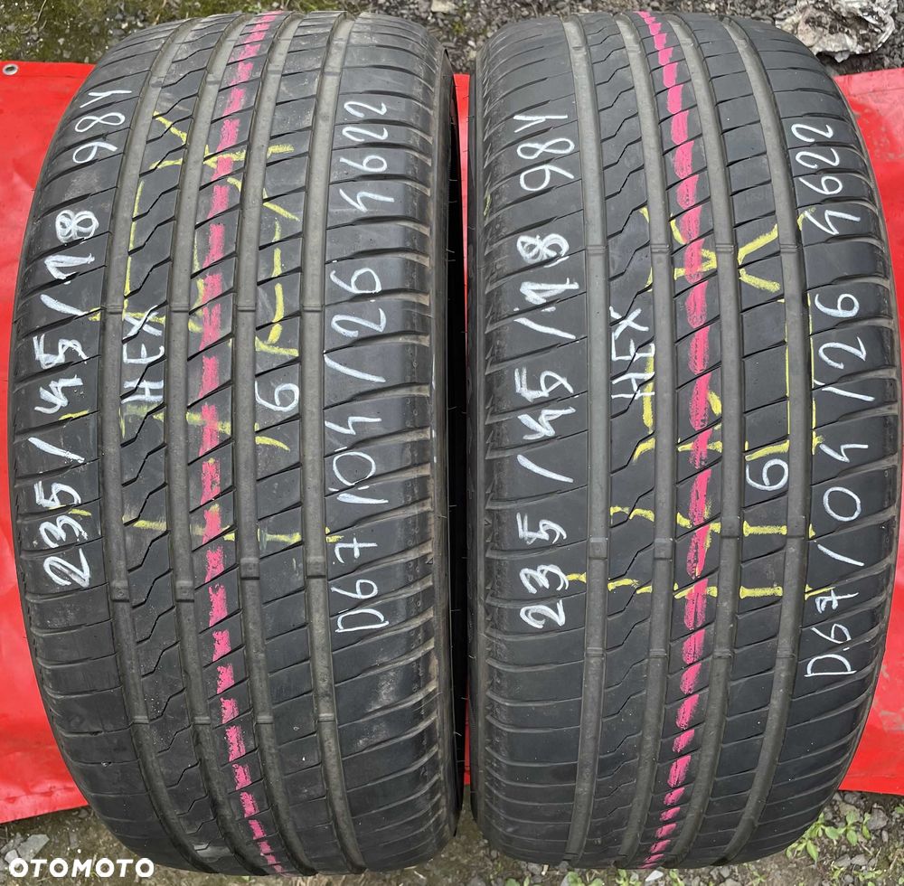 2szt. opony letnie 235/45R18 98Y Firestone RoadHawk - 1
