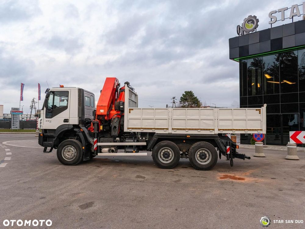 Iveco TRAKKER 360 PALFINGER PK 36002 HDS Żuraw Wywrotka Rotator - 11