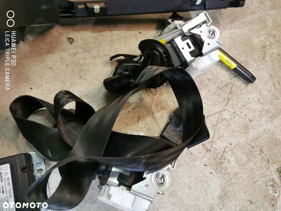 Peugeot 3008  DESKA ROZDZIELCZA konsola kokpit pulpit poduszki airbag pasy KOMPLET ORYGINALNY  Gdynia - 6