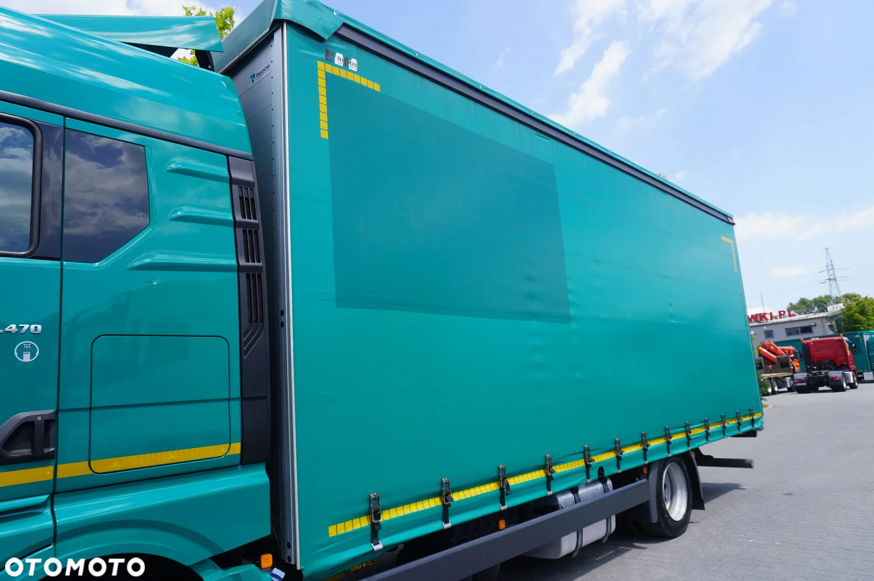 MAN TGX 18.470 / 2022 / Firanka 19 EPAL / Retarder / 15 sztuk - 9