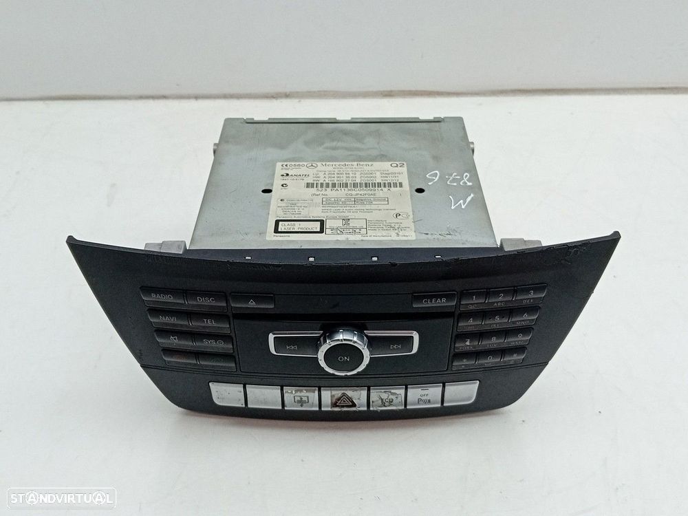 Rádio / auto-rádio MERCEDES-BENZ Classe C (W204) - 1