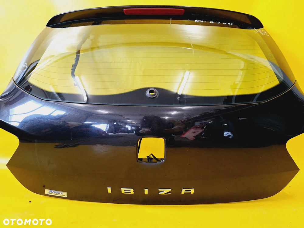 KLAPA SZYBA POKRYWA BAGAŻNIKA SEAT IBIZA IV LAK: LC9Z NR469 - 5