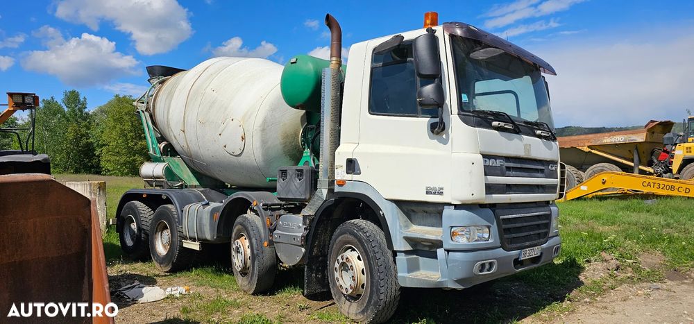 DAF CF 85.410 8X4 Autobetonieră 9 mc - 1