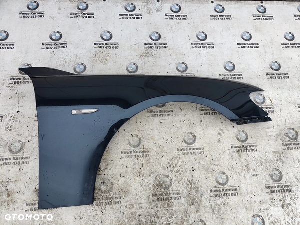 BMW E65 E66 Błotnik przedni przód prawy Monacoblau A35
