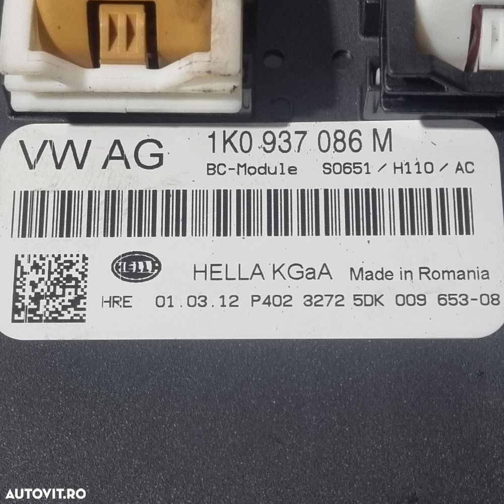 Modul Skoda Yeti 2009 - 2013 (1406) 1k0937086m - 3
