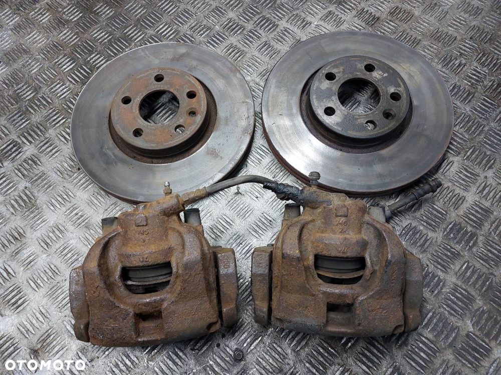 TARCZE HAMULCOWE PRZÓD + KLOCKI + ZACISKI FORD GALAXY MK2 1.6 ECOBOOST SCTi - 1