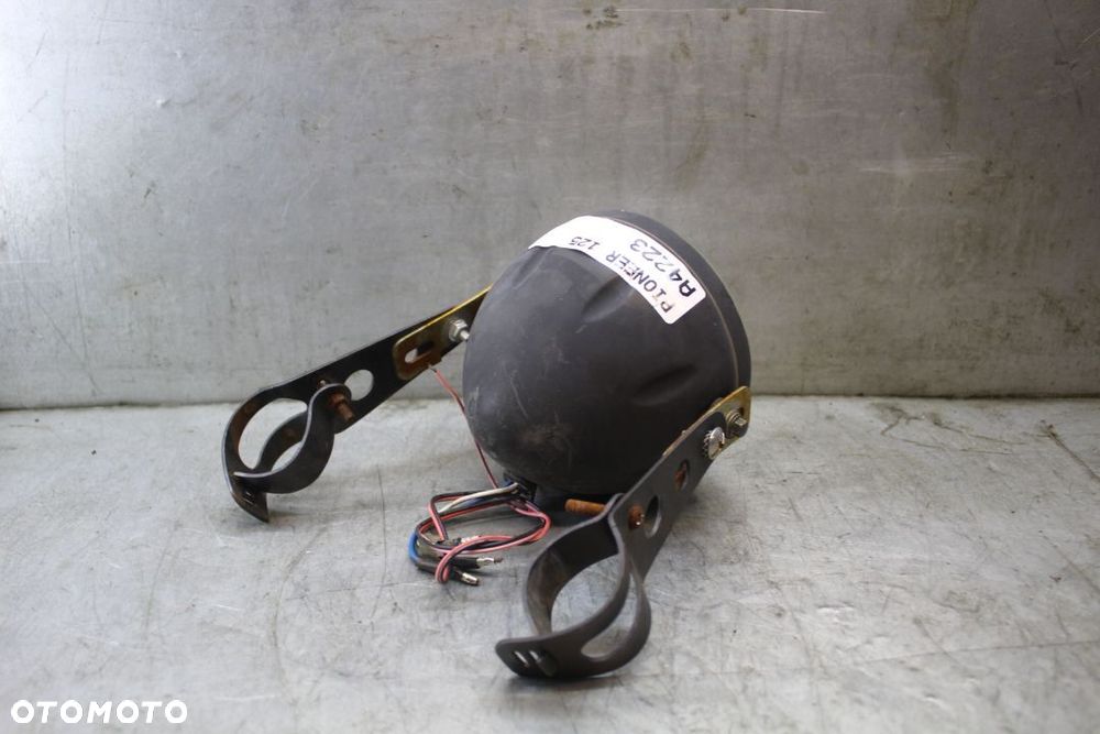 AJS Pioneer 125 Chiński Chopper Lampa przód przednia reflektor - 4